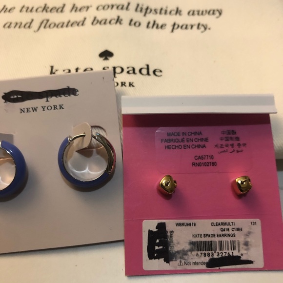 Kate spade earrings ❤️ - Picture 5 of 5